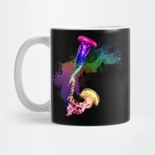 Rainbow Jellyfish Mug